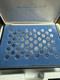 Franklin Mint Sterling Silver States Of The Union Mini Set 50 Coins Fractional