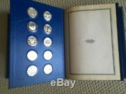 Franklin Mint The Fifty-State Bicentennial Medal Collection 50oz Sterling Silver