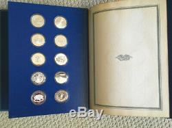 Franklin Mint The Fifty-State Bicentennial Medal Collection 50oz Sterling Silver