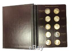 Franklin Mint The Genius Of Michelangelo 60 Sterling Silver Coin Complete Set