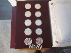 Franklin Mint The Genius of Michelangelo 60 Coins Sterling Silver