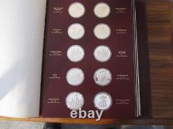 Franklin Mint The Genius of Michelangelo 60 Coins Sterling Silver