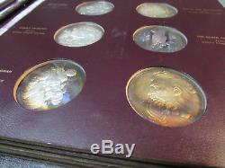 Franklin Mint The Genius of Michelangelo 60 Sterling Silver Medal Complete Set