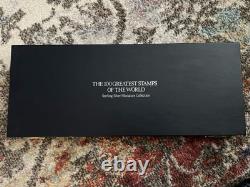 Franklin Mint The Greatest Stamps Of The World (100 Stamps In. 925 Silver)