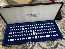 Franklin Mint The Greatest Stamps Of The World (100 Stamps In. 925 Silver)
