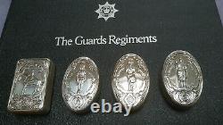 Franklin Mint The Guard Regiment Sterling Silver Box Collection Superb GIFT DAD