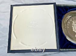 Franklin Mint The Official 1977 Sterling Silver Inaugural Plate=Jimmy Carter= 8