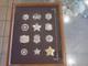 Franklin Mint/ The Official Badges Of The Great Western Lawmen Sterling Silver