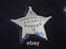 Franklin Mint/ The Official Badges Of The Great Western Lawmen Sterling Silver