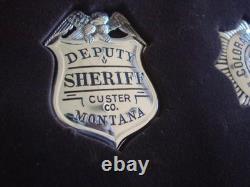 Franklin Mint/ The Official Badges Of The Great Western Lawmen Sterling Silver