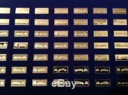 Franklin Mint The Official Classic Car Miniature Collection Sterling Silver