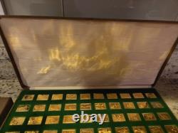 Franklin Mint The Official Duck Stamps of America Gold on Sterling Silver 50