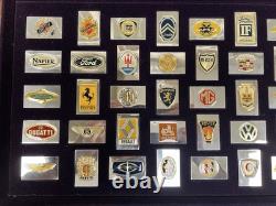 Franklin Mint The Official Emblems Of The World's Greatest Automobiles Silver