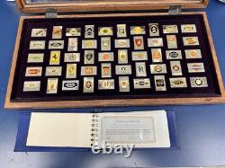 Franklin Mint The Official Emblems Of The World's Greatest Automobiles Silver