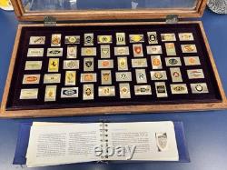 Franklin Mint The Official Emblems Of The World's Greatest Automobiles Silver
