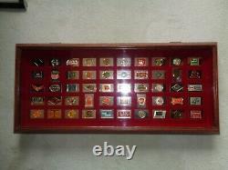 Franklin Mint The Official Emblems of The Great American Railroads Silver Ingots