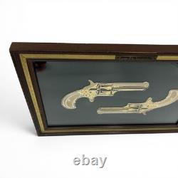 Franklin Mint The Remington No. 1 Smoot Silhouette Sterling Silver 24K Gold