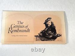 Franklin Mint The Return of the Prodigal Son Sterling Silver Medal (Rembrandt)