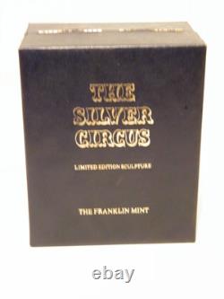 Franklin Mint The Ringmaster Sascha Brastoff 1970's Sterling Silver 24K