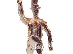 Franklin Mint The Ringmaster Sascha Brastoff 1970's Sterling Silver 24K