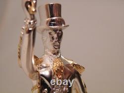 Franklin Mint The Ringmaster Sascha Brastoff 1970's Sterling Silver 24K