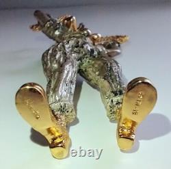 Franklin Mint The Silver Circus The Clown Sascha Brastoff 1977 Sterling 24K