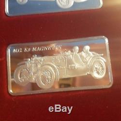Franklin Mint The World's Greatest Racing Cars Sterling Silver