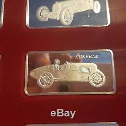 Franklin Mint The World's Greatest Racing Cars Sterling Silver