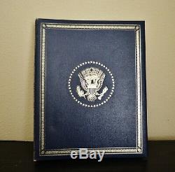 Franklin Mint Treasury Of Presidential Commemorative Medals -sterling Silver