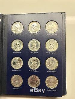 Franklin Mint Treasury Presidential Sterling Silver 36 Medals Coins 1970
