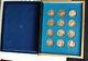 Franklin Mint Treasury Of Zodiac 12 Sterling Silver Medal Proof Numbered Set