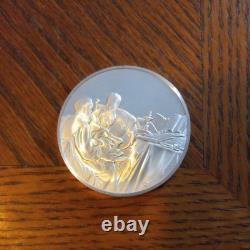Franklin Mint Two Scholars Disputing Sterling Silver Medal (Rembrandt Series)