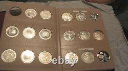 Franklin Mint United Nations Proofs Sterling Silver medals