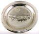 Franklin Mint Winter Fox Pure Sterling Silver Collector Plate As71