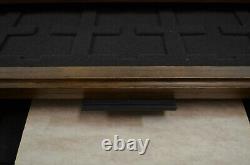 Franklin Mint Wooden Box Chest For 50 Sterling Silver Ingots BOX ONLY NOS