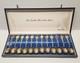 Franklin Mint Zodiac Spoons Signature Edition Set Gold Vermeil Sterling Silver
