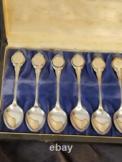 Franklin Mint Zodiac Sterling Silver Spoon Set 925