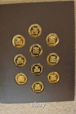 Franklin Mint coins 10 Greatest American Business Men
