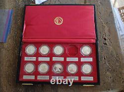 Franklin Mint (ncs) 925 Sterling Silver Proofs 11th Through 20th Series III