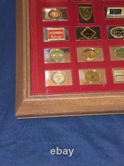 Franklin Mint the Great American Railroads Emblems Sterling Silver Ingots