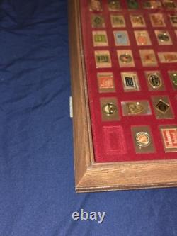 Franklin Mint the Great American Railroads Emblems Sterling Silver Ingots