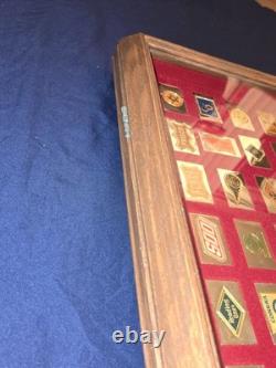 Franklin Mint the Great American Railroads Emblems Sterling Silver Ingots