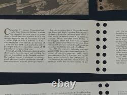 Franklin Mint the Great American Railroads Emblems Sterling Silver Ingots