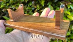 Franklin mint BACCARAT CRYSTAL & STERLING SILVER BICENTENNIAL POWDERHORN in box