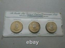 Franklin mint presidential medals sterling silver over 1 oz. Each