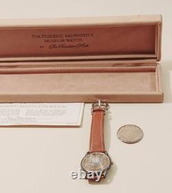 Frederic Remington Museum Watch 925 Sterling Silver By The Franklin Mint Watch