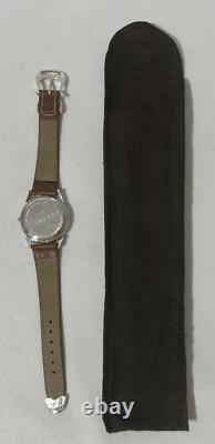 Frederic Remington Museum Watch 925 Sterling Silver By The Franklin Mint Watch