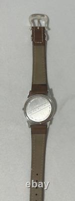 Frederic Remington Museum Watch 925 Sterling Silver By The Franklin Mint Watch