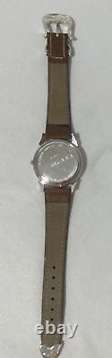 Frederic Remington Museum Watch 925 Sterling Silver By The Franklin Mint Watch