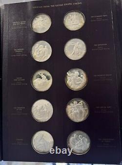 Frescoes From the Sistine Chapel Ceiling Sterling Silver Coins Lot Of 60